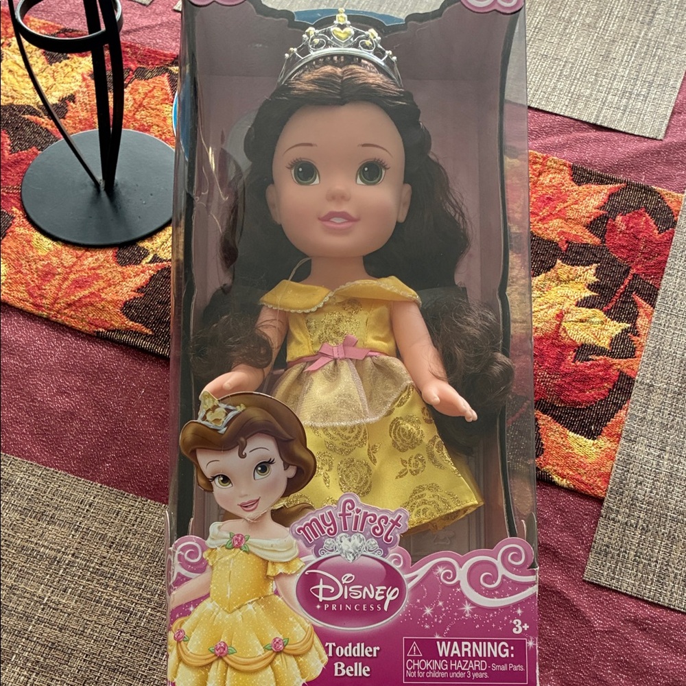 Disney My First Toddler Belle Doll in Yellow Dress